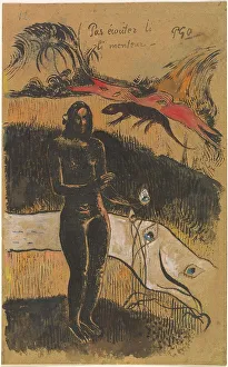 Tahitian Prints: Nave Nave Fenua, probably 1894. Creator: Paul Gauguin
