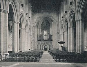 Traill Collection: The Nave, Ripon Cathedral, 1904