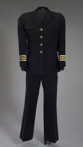 US Navy dress uniform jacket worn by Admiral Michelle Howard, 1999. Creator: Unknown US Navy dress uniform jacket worn by Admiral Michelle Howard, 1999. Creator: Unknown