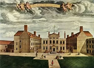 Crutched Friars Gallery: The Navy Office, Crutched Friars, London, 1714, (1943). Creator: Unknown