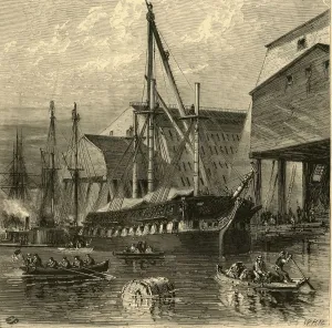 Navy Yard Prints: Navy Yard, 1874. Creator: W. H. Morse