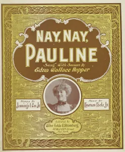 Score Prints: Nay, Nay, Pauline, 1898. Creator: Geo. O. Hart