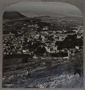 Realistic Travels Prints: Nazareth and the Mount of Precipitation, c1900