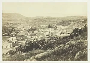 Frith Francis Gallery: Nazareth, From the North-West, 1857. Creator: Francis Frith