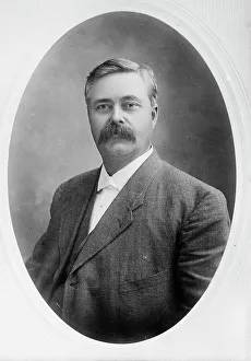 N.B. Broward, cameo portrait, 1910. Creator: Bain News Service