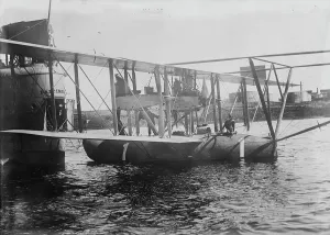 Flying Boat Prints: NC-1 at Halifax, between c1915 and c1920. Creator: Bain News Service