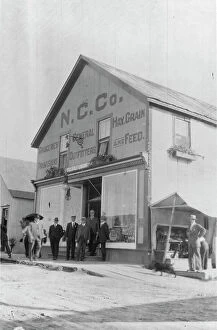 Shop Front Collection: N.C. Co. General Store, between c1900 and 1916. Creator: Unknown