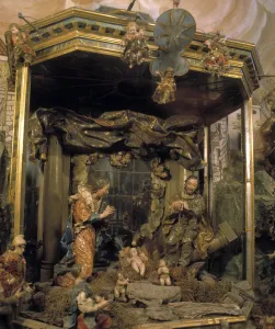Spain Autonomous Region Of Madrid Gallery: Detail of a Neapolitan birth
