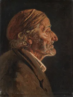 Weathered Prints: A Neapolitan Fisherman, 1824-1861. Creator: Ernst Meyer