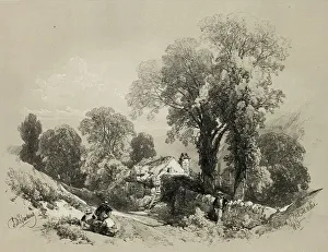Harding Jd Prints: Near Bettws y Coed, N. Wales, from Picturesque Selections, 1860