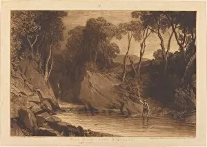 Near Blair Athol, published 1811. Creator: JMW Turner