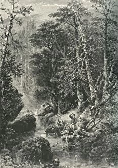River Dee Gallery: Near Braemar, c1870