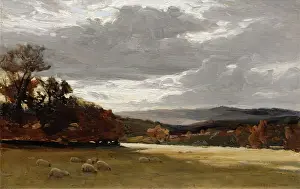 Near the Close of an Autumn Day, c1880-1940. Creator: Robert Buchan Nisbet