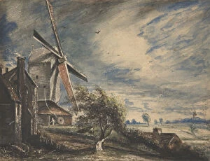 A Mill Near Colchester, 1833. Creator: John Constable