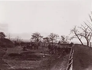 Brady Prints: Near Dutch Gap, Virginia. Fort Brady, ca. 1865. Creator: William Frank Browne