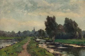 Near Gouda, 19th century. Artist: Willem Roelofs