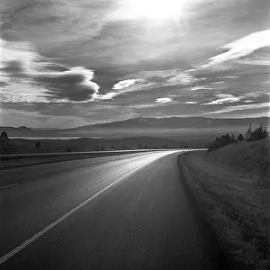 Bend Prints: Near Helena, Montana. Creator: Tom Artin