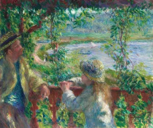 Renoir Pierre Auguste Prints: Near the Lake, 1879 / 80. Creator: Pierre-Auguste Renoir