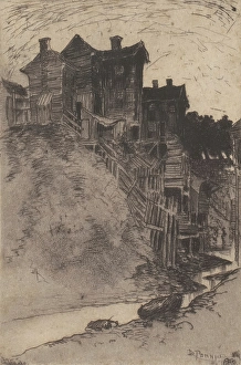 Pennell Joseph Prints: Near Lynchburg, Virginia, 1882. Creator: Joseph Pennell