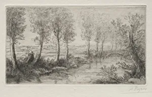 Near the Mill. Creator: Alphonse Legros (French, 1837-1911)