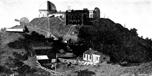 Exploring Prints: Our Near Neighbour, Mars: the Lick Observatory