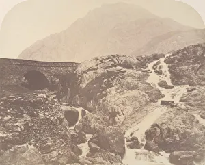 North Wales Prints: Near the Pass of Nant Frangen, North Wales, 1856. Creator: Alfred Rosling