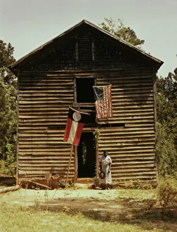 Near White Plains, Georgia, ca. 1941. Creators: Marion Post Wolcott, Jack Delano