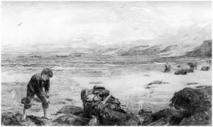 James Clarke Prints: The Nearest Way to School, c1880-1882. Artist: Otto Theodor Leyde