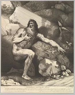 Mortimer Prints: Nebuchadnezzar Recovering His Reason, October 20, 1782. Creator: Robert Blyth