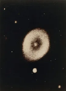Nebuleuse de la Lyre, ca. 1885. Creators: Paul Henry, Prosper Henry Nebuleuse de la Lyre, ca. 1885. Creators: Paul Henry, Prosper Henry