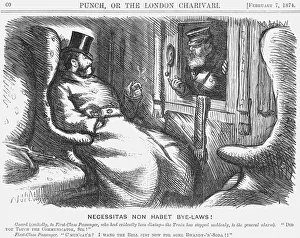 Charles Samuel Collection: Necessitas Non Habet Bye-Laws!, 1874. Artist: Charles Samuel Keene