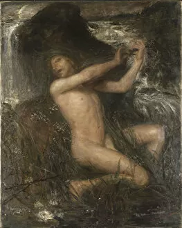 Neck (Nacken), 1882. Artist: Josephson, Ernst (1851-1906)