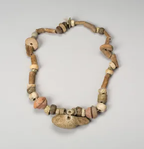 Stonework Prints: Necklace, 200 B. C. / A. D. 800. Creator: Unknown