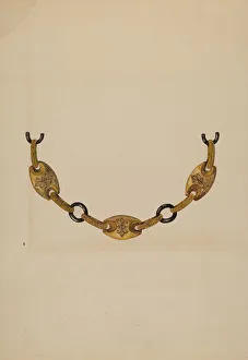 Link Prints: Necklace, c. 1938. Creator: Katherine Hastings