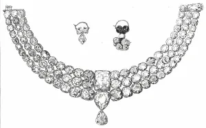 Diamonds Prints: Necklace of the Young Guicowar of Baroda