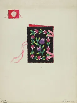 Barnes Ruth M Prints: Needle Book, 1935/1942. Creator: Ruth M. Barnes
