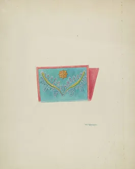 Case Prints: Needle Case, c. 1937. Creator: Ruth Buker