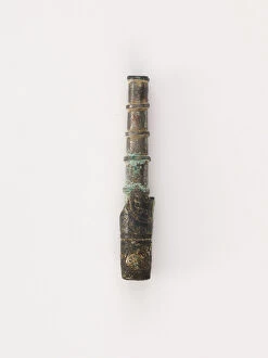 Needle case cap, Goryeo period, 12th-13th century. Creator: Unknown