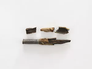 Broken Gallery: Needle case (fragments), Goryeo period, 12th-13th century. Creator: Unknown