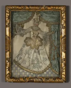 Human Likeness Prints: Needlepoint Picture, France, 18th century. Creator: Unknown