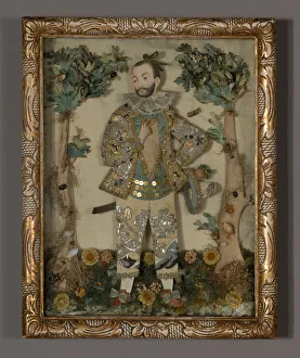 Needlepoint Prints: Needlepoint Picture, France, 19th century. Creator: Unknown