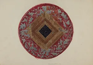Cross Stitch Gallery: Needlework, 1937. Creator: Clarence Secor