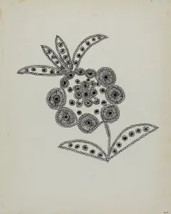 Lena Nastasi Prints: Needlework, c. 1936. Creator: Lena Nastasi
