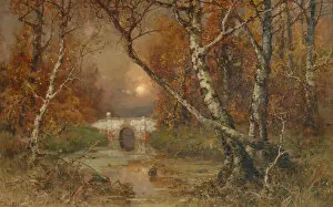 Autumn Landscape Gallery: Neglected Park, 1883. Artist: Klever, Juli Julievich (Julius), von (1850-1924)