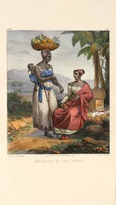 Slaves Prints: Nègresses de Rio-Janeiro. From Voyage pittoresque dans le Brésil