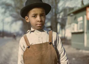 Vachon John Felix Prints: Negro boy near Cincinnati, Ohio, 1942 or 1943. Creator: John Vachon
