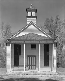Porch Gallery: Negro church, South Carolina, 1936. Creator: Walker Evans