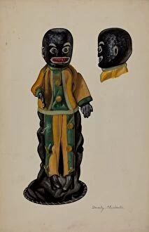 Negro Collection: Negro Hand Puppet, c. 1936. Creator: Beverly Chichester