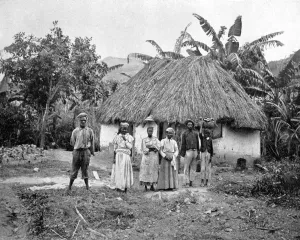 Jamaican Prints: Negro hut, Jamaica, c1905. Artist: Adolphe Duperly & Son
