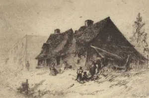 Falconer Prints: Negro's Huts at Wilmington, N